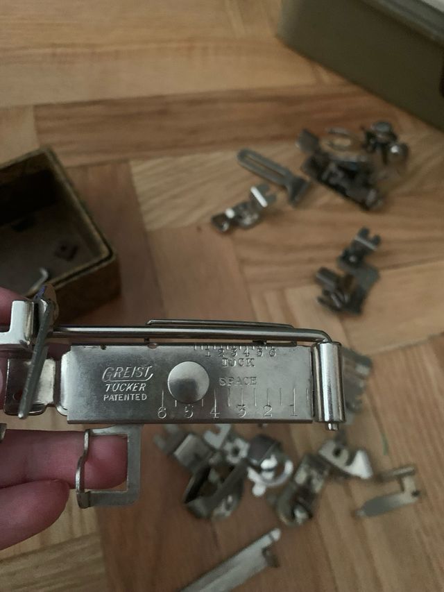 Máquina de coser Singer vintage modelo 237