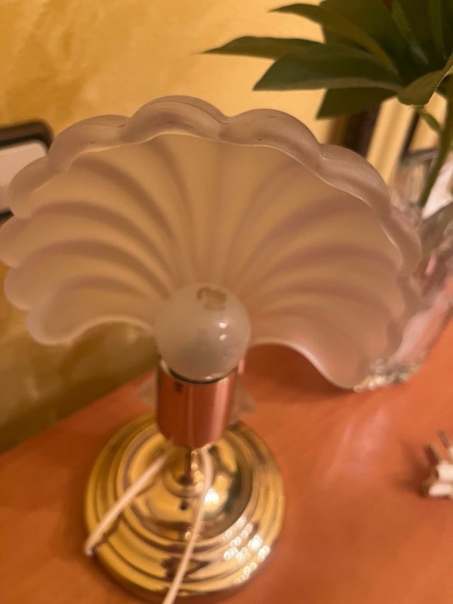 Lampara Concha Vintage