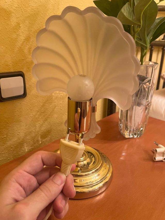 Lampara Concha Vintage