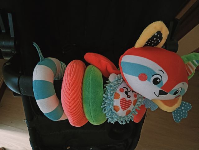 Juguete enrollable silla paseo