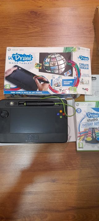 Udraw game tablet + juego xbox360 nueva