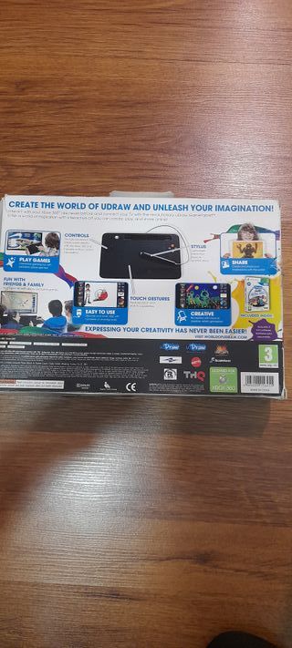 Udraw game tablet + juego xbox360 nueva