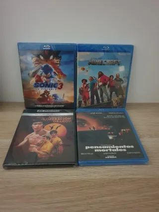 Películas en formato bluray