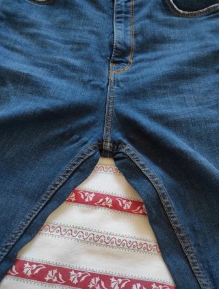 Vaqueros skinny tiro alto Zara talla 36