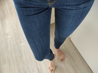 Vaqueros skinny tiro alto Zara talla 36