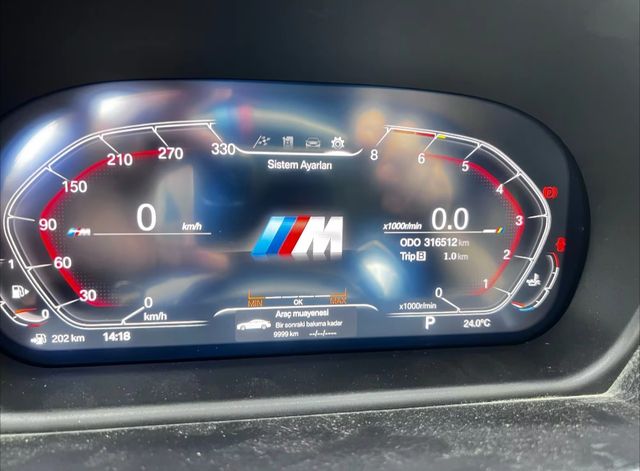 Cluster digital BMW E90 E91 E92 E93