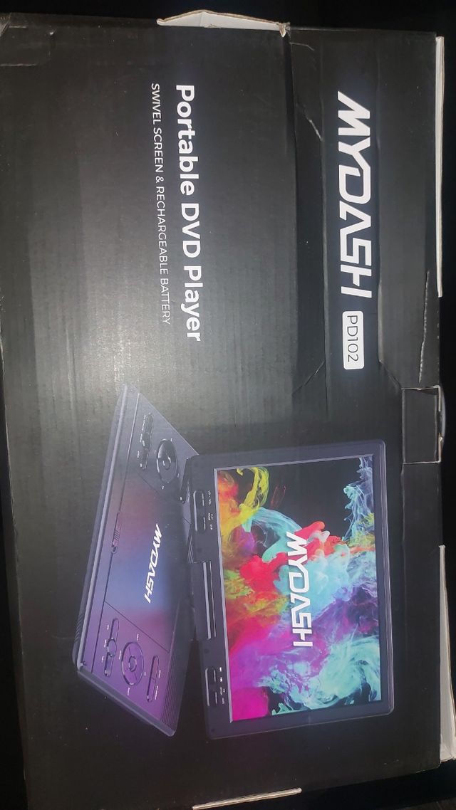 DVD portatil giratorio nuevo a estrenar