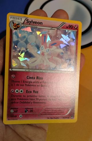 Sylveon Cracked Holo carta pokemon FFI