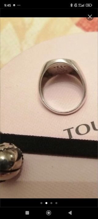 Anillo plata Tous 