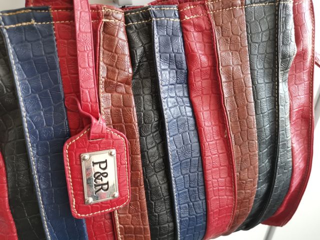 Bolso multicolor de hombro