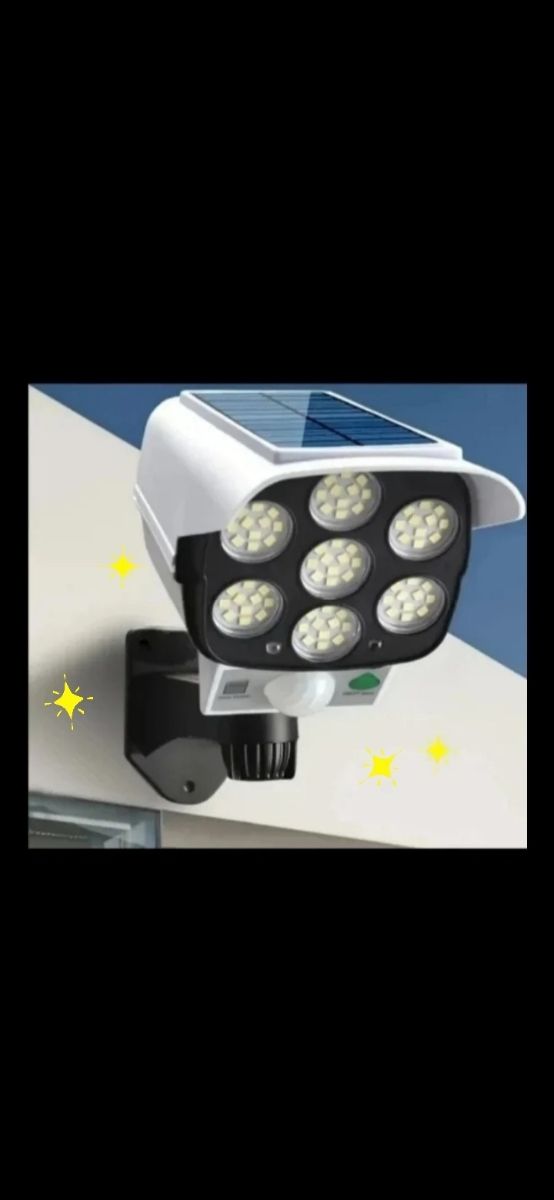 Se envían 6 focos solares 