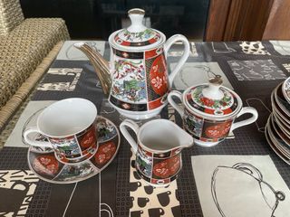 Conjunto de café vintage