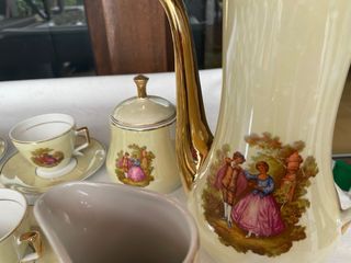 Conjunto de café vintage