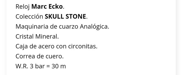 Reloj Marc Ecko unisex BETTER OF DEAD