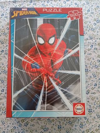 Puzle precintado Spiderman 500 piezas