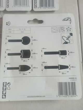 Lote Brocas de calidad pared madera, metal, muelas