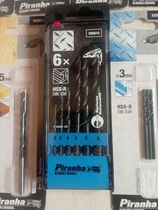 Lote Brocas de calidad pared madera, metal, muelas