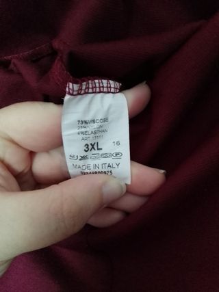 Pantalone Donna Rosso