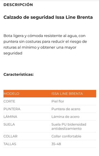 CALZADO DE SEGURIDAD