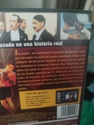 DVD Entre las Cuerdas boxeo Joe Louis