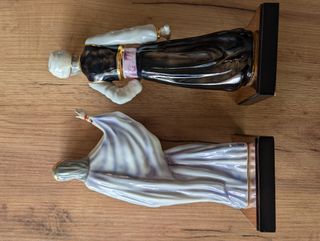 Figuras porcelana moros y cristianos