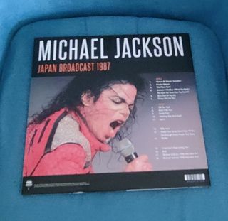 2 LPs vinilos Michael Jackson Japan broadcast 1987