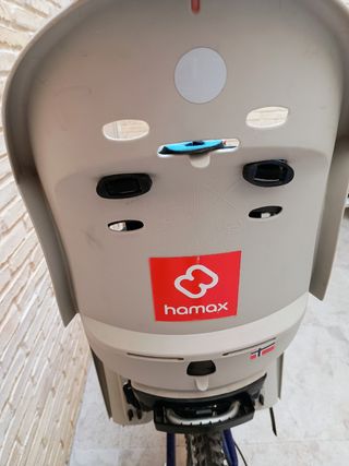 Silla bicicleta portabebés