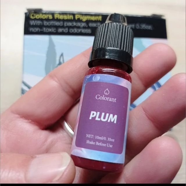 Pigmento colorante resina epoxi color ciruela