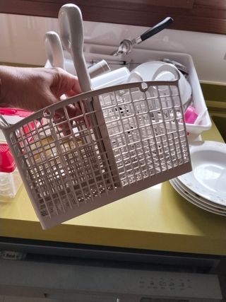 2 Cestas lavavajillas cubiertos