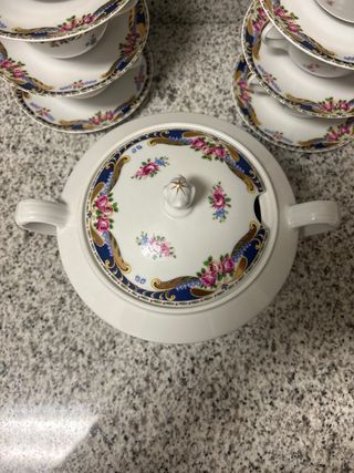 Jueso de porcelana Limoge