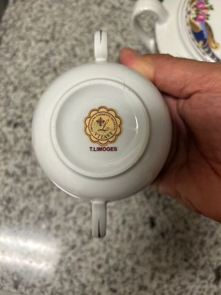 Jueso de porcelana Limoge