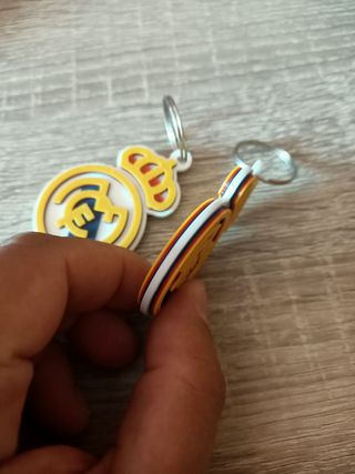 Llavero Real Madrid impresion 3D