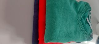 Tres jerséis niño como nuevo