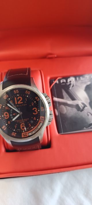 HAMILTON KHAKI AIR RACE GMT