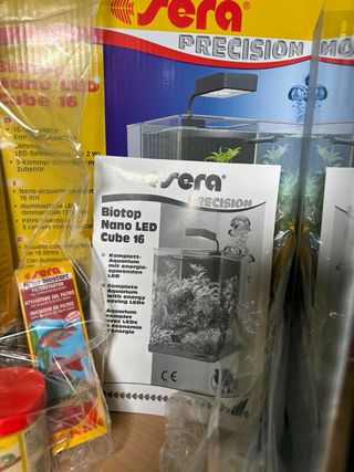 Acuario SERA Biotop Nano Led Cube 16