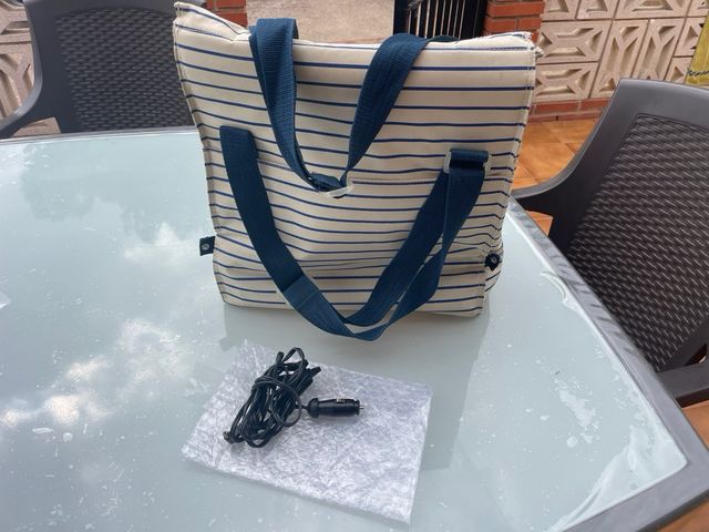 Bolsa/nevera tela electrica
