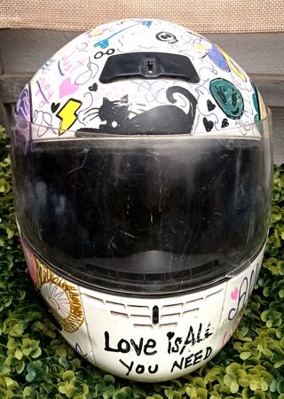 Guantes y casco