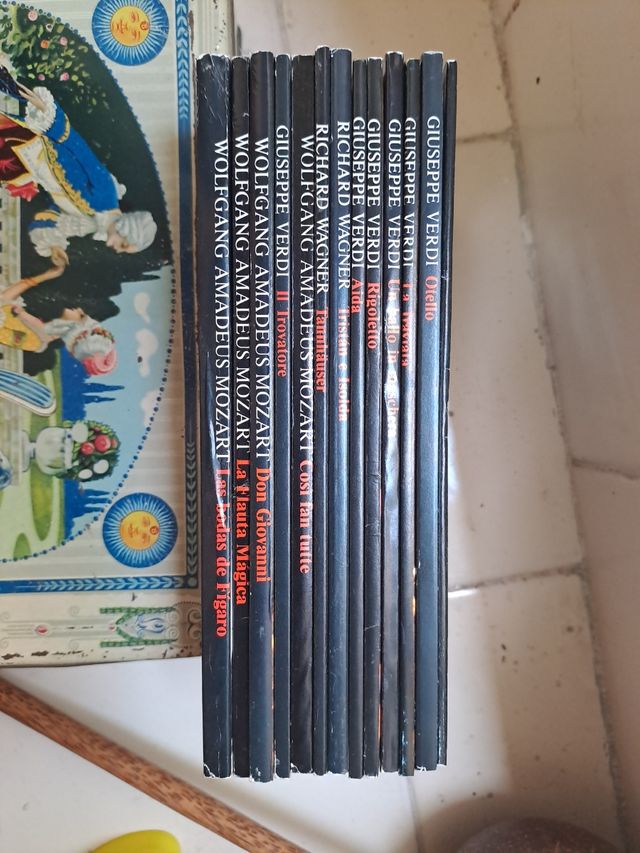 Libretos ópera. Ópera en tres actos.