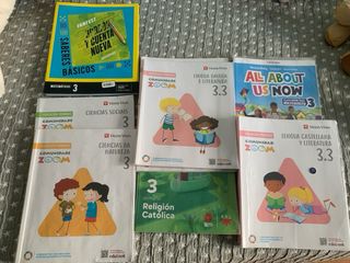 Libros texto 3º primaria