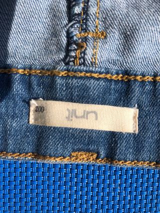 Falda corta tejana básica Unit talla S