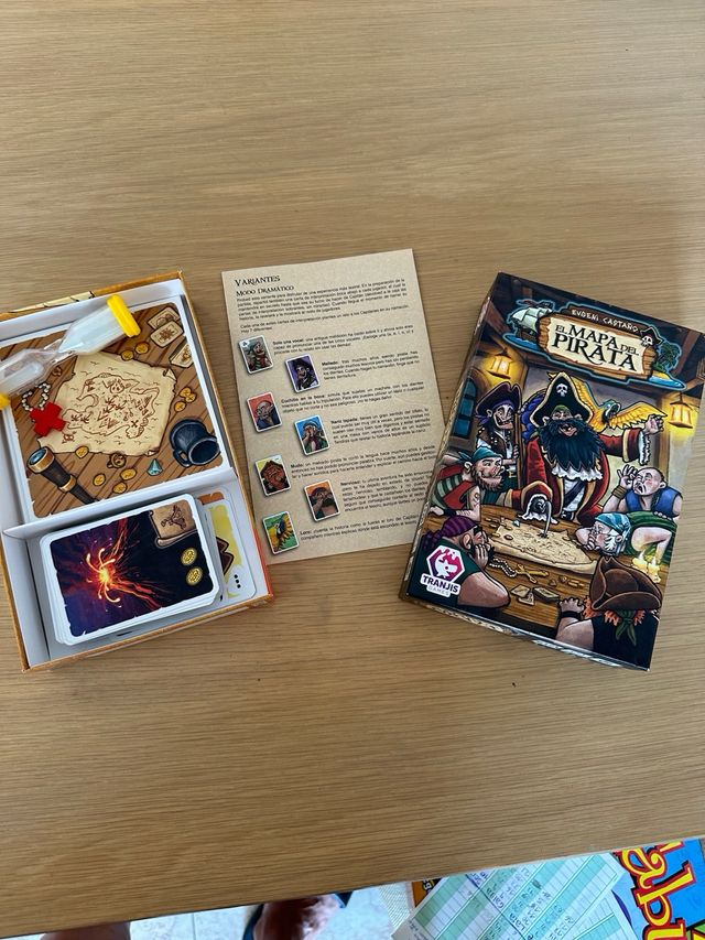 Juego el mapa del pirata