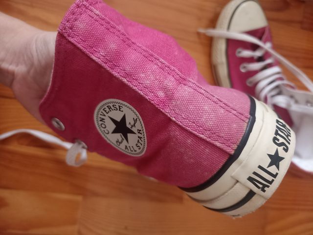 Converse botín fucsia 36