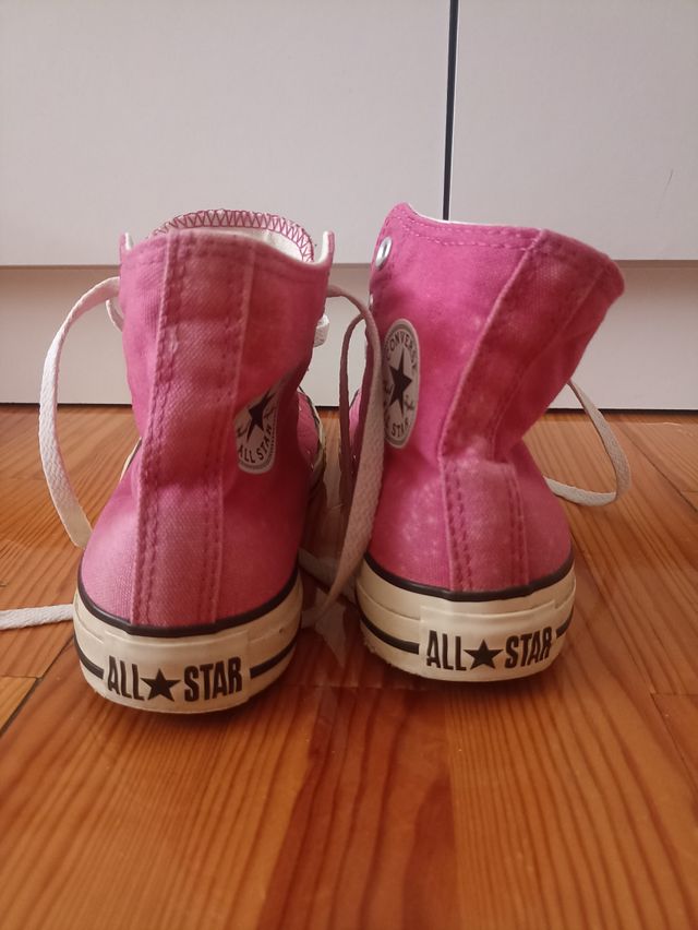 Converse botín fucsia 36