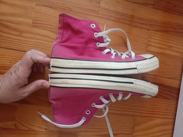 Converse botín fucsia 36