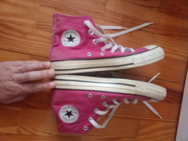 Converse botín fucsia 36
