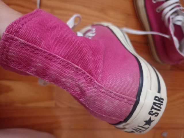 Converse botín fucsia 36