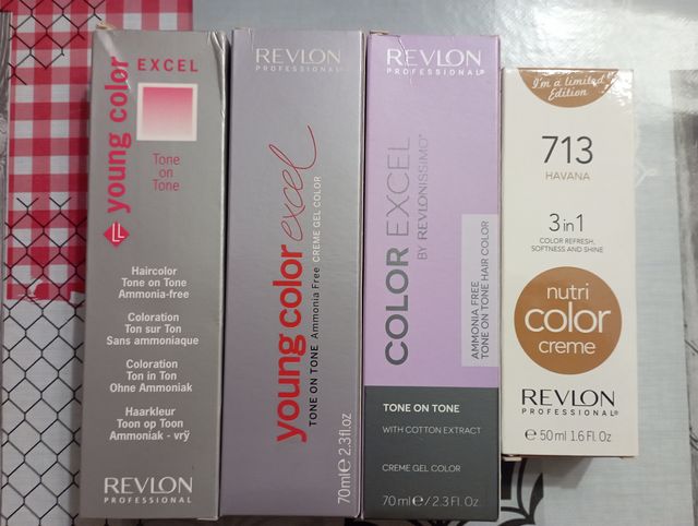 Tintes Revlon Baños de color young, varios colores
