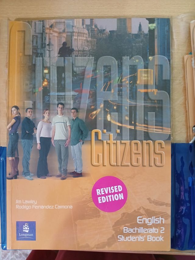 Libro Inglés Citizens 2°Bachillerato