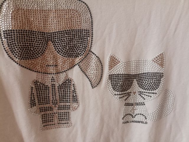 Camiseta strass Karl lagerfeld niño 12años