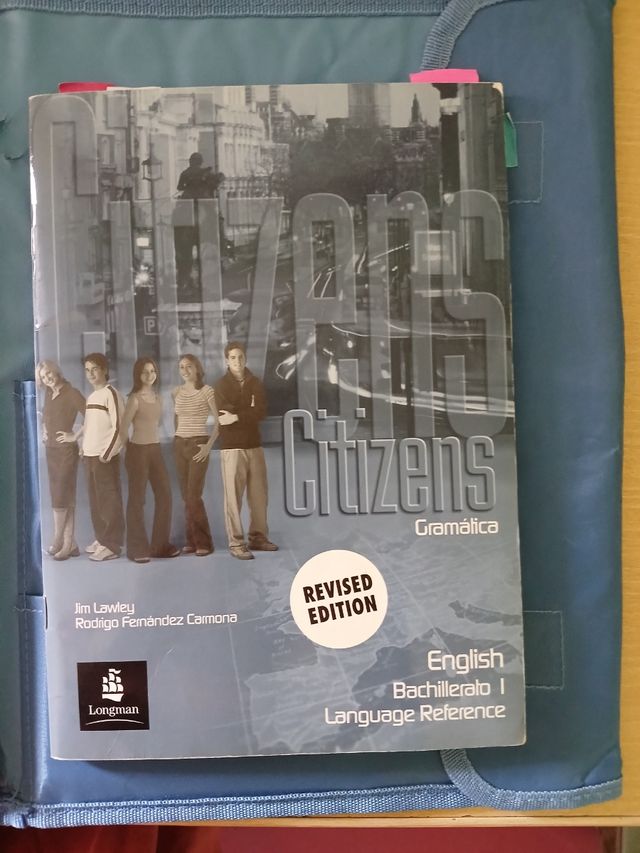 Libro inglés Citizens 1°Bachillerato